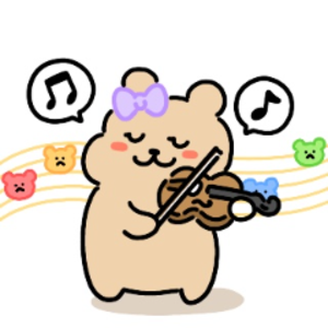 연주하는곰탱