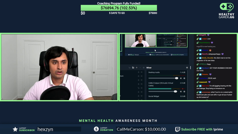 Dr.K gets emotional after CallMeCarson donates $10k during Katerino Stream