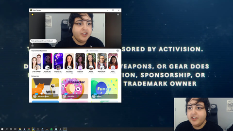 Shroud snapchat filter monkaW