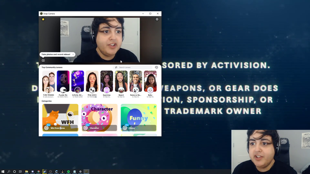 Shroud snapchat filter monkaW