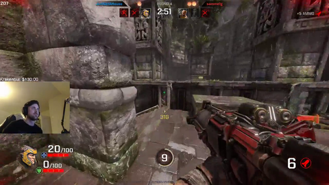 Samme U defeats Forsen 1v1 in Quake