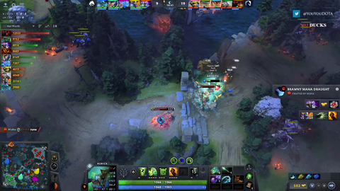 TSpirit.not me on Rubick steals the Aegis with a stolen Sleight of Fist