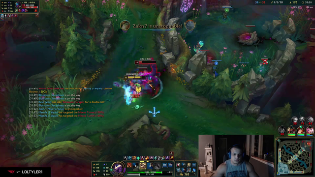 Tyler1 Loses It