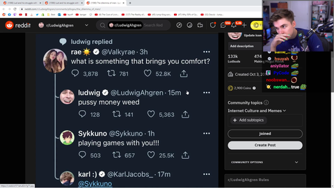 Ludwig on why he loves hanging out with OTV and Friends