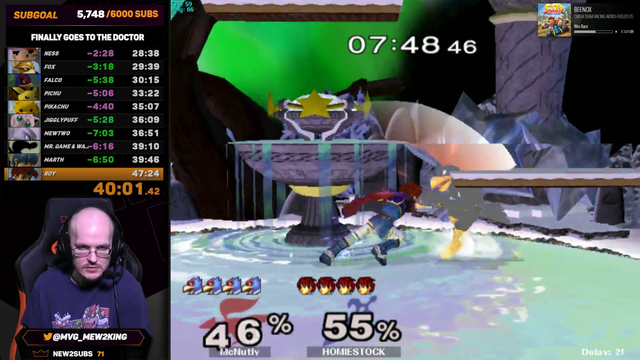 Mew2King gets the World Record in the Slippi Melee Ironman Any% Speedrun with a time of 40:03
