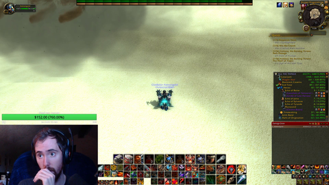 Asmongold Forgets he's live