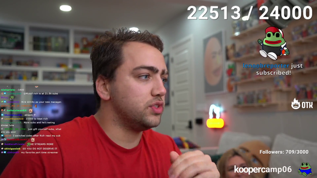 Mizkif is upset about an LSF clip