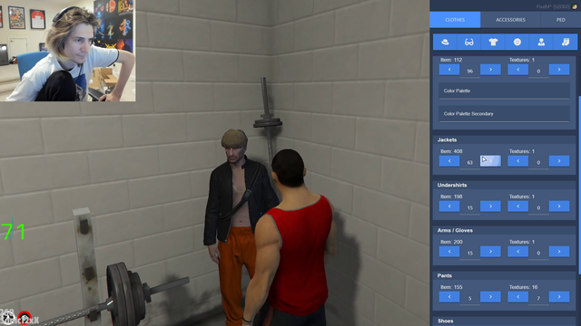 Prison NPCs gang up on X