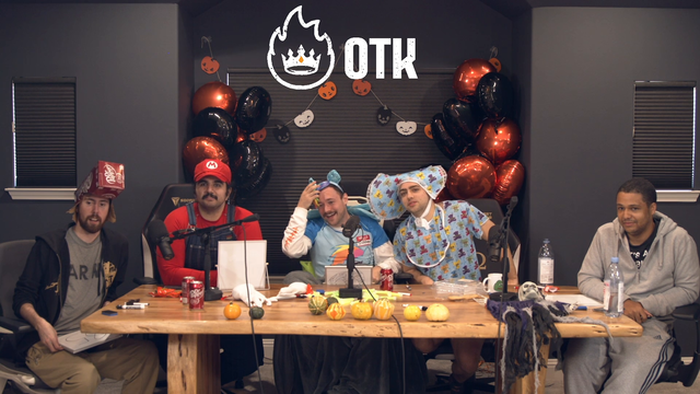 Greek and Soda celebrating Halloween