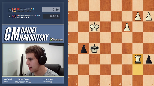 the prophet Daniel Naroditsky imitates Hikaru