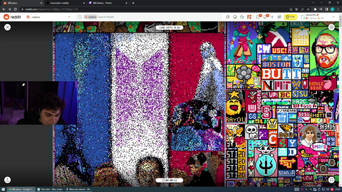 French streamers are working hard to save their flag