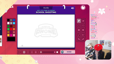 Lily draws a school shooting