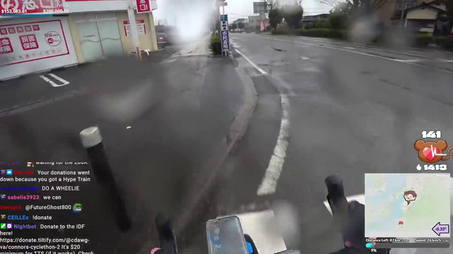 CDawgVA crashes during cyclethon