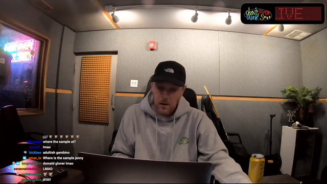 Kennybeats Facetimes a friend