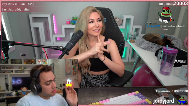 Alinity wants to collab with Mizkif's Sister