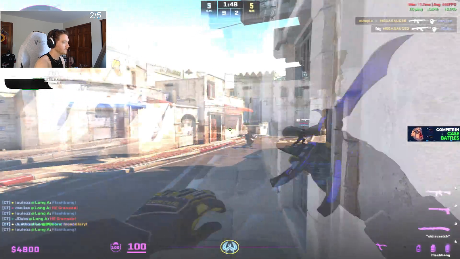 LouieCS2 Cereal 5k Moment