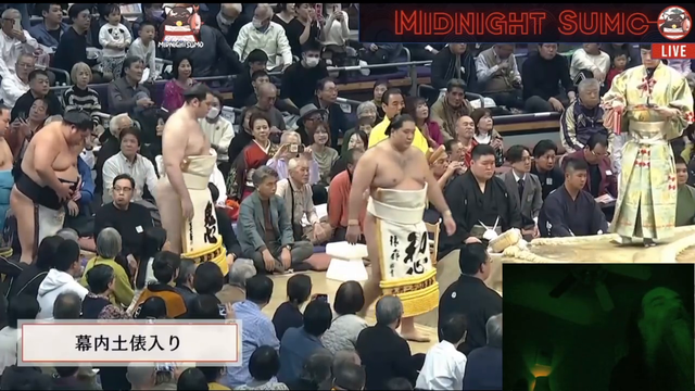 Aris learns about gaijin sumo wrestlers