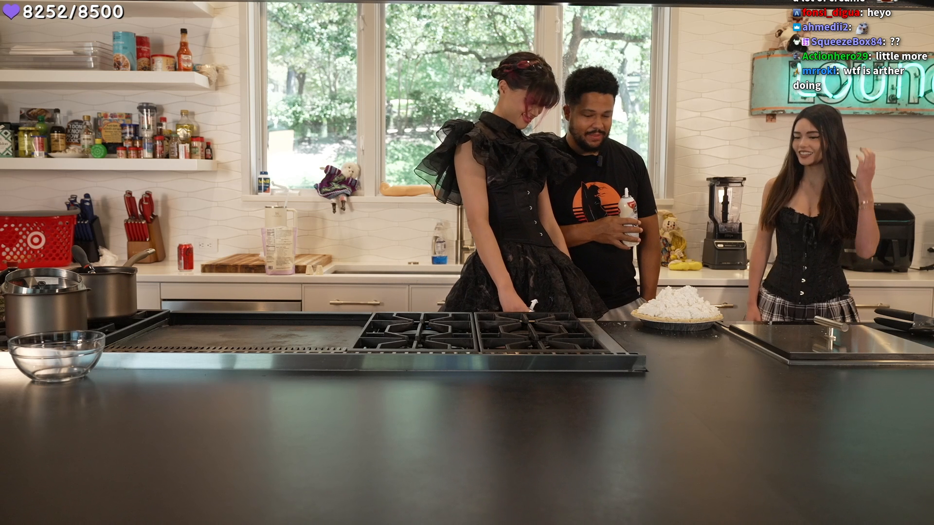 Katchii's confident smirk