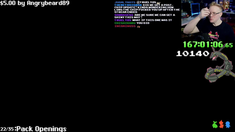 After 10K+ attempts and over 160 hours, Calebhart42 catches a shiny Rayquaza in Pokemon BD/SP