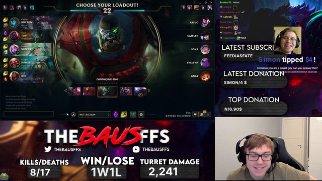 thebausffs's questionable reaction to vegan related dono