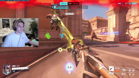 xQc Invents New OW2 Map Exploit