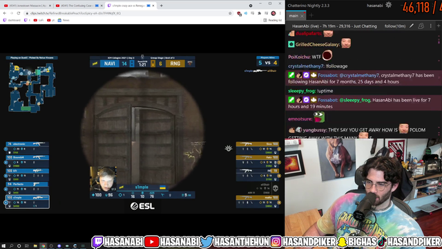 Hasan on s1mple