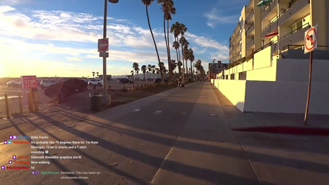 Millionaire of the people KassemG tries to tip a Venice Beach legend
