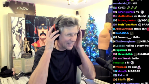 Wholesome moment with xQc's dad