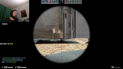 forsen expertly holds long on dust 2