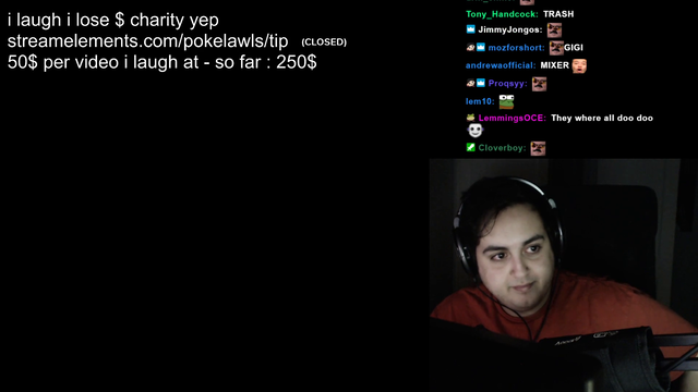 Poke puts $1000 of his own dollars to charity to make up for bad videos during the stream