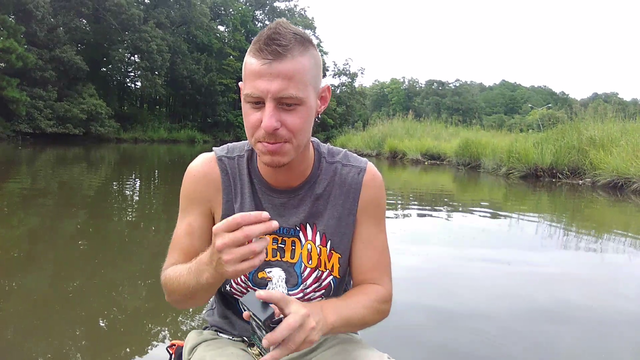 No worms and the fucking fish are jumping