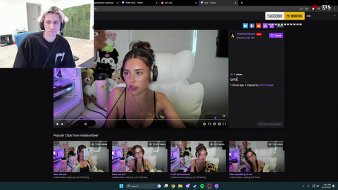 xQc changes to talk to madison beer