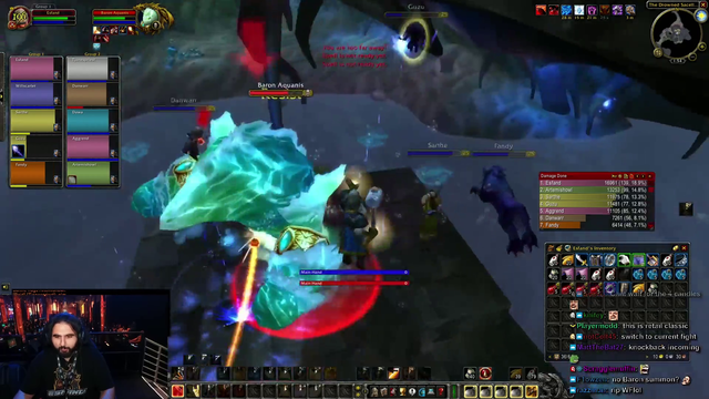 Esfand at Blizzcon showing off his skills