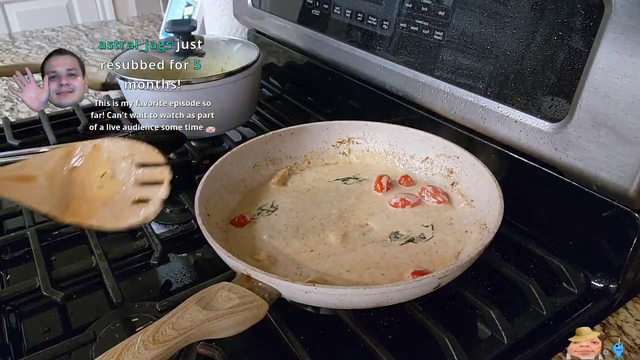 Erobb shows off his homemade Mothers Day meal for Britt