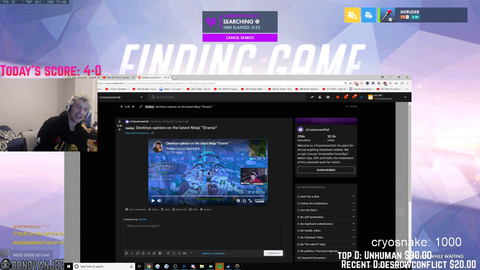 xQc's take on the Ninja situation