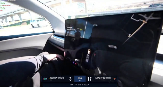 Sketch gets rear-ended in a driverless Tesla Cybercab