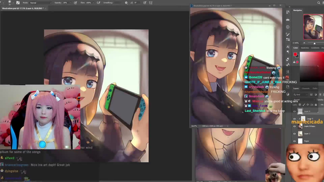 Emiru tries to keep it PG