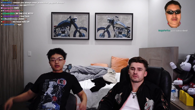 Ludwig and Jasontheween react to Rage axe incident