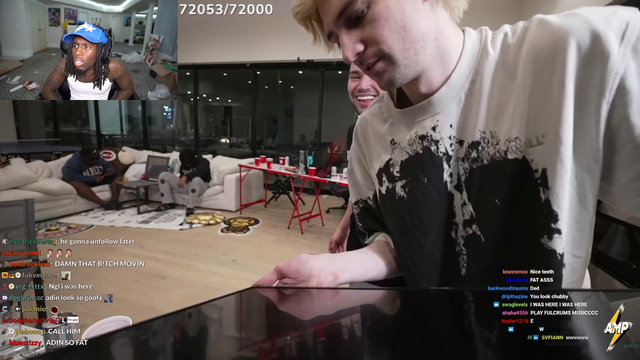 xqc breaks adins monitor- audio warning