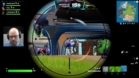 Northernlion loves Fortnite