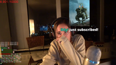 Mizkif eating his favorite dish
