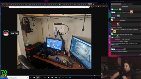 pokelawls donates to a poor soul with a scuffed setup
