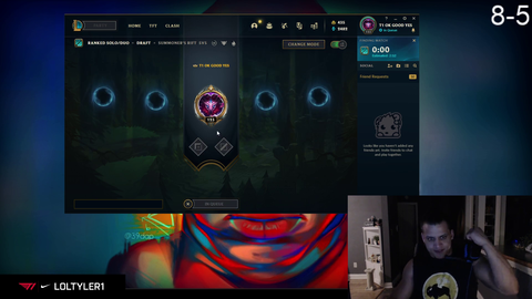 T1's nickname is short-lived