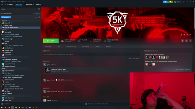 Poke paid for xqcs maids