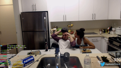 Hyphonix`s girlfriend say his Hairline looks like McDonalds