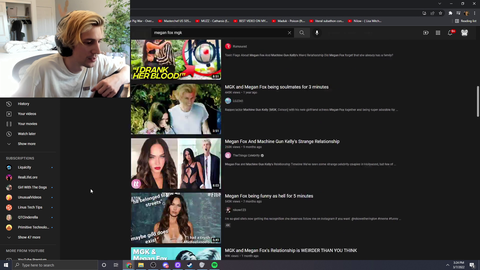 Poke spots xQc on YouTube