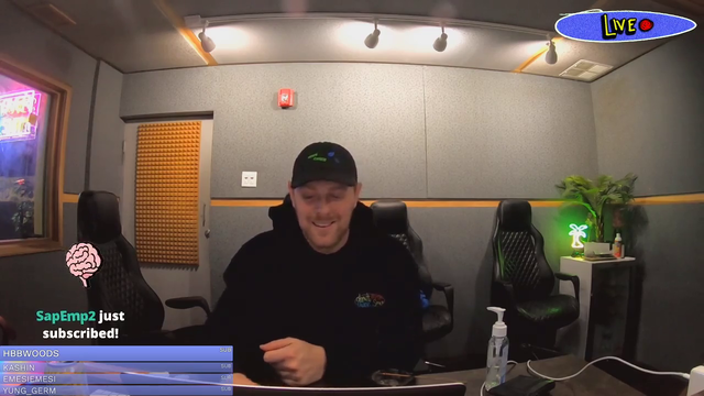 Hip Hop producer shares an unreleased song he produced, live on stream