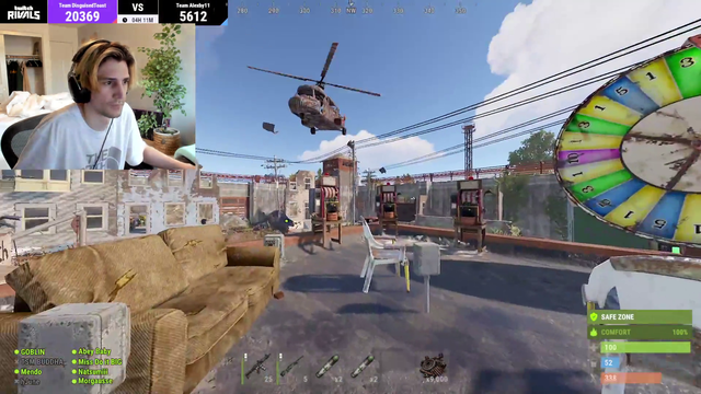 Local chopper made an unexpected visit to The Gamble Community