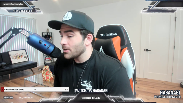 Hasan on Sliker