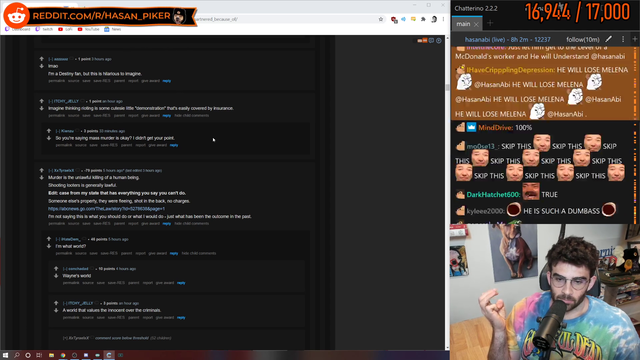 Hasan on Steven losing partner